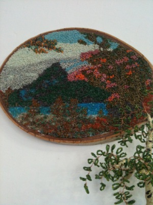 &laquo;Картины из бисера&raquo; групповая работа учеников 10 класса